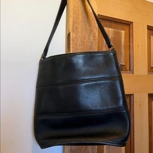 Vintage leather coach bag